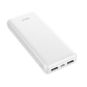 GOLF G44/ Powerbank 20000 mah + Кабель Micro usb /In Micro usb /Out USB 1 А, 2.1A/ White