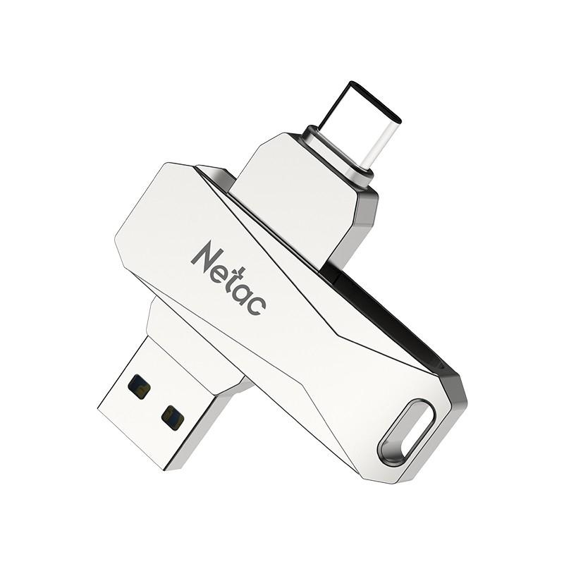 Netac USB Drive 64GB U782C USB3.0+TypeC Dual [NT03U782C-064G-30PN]