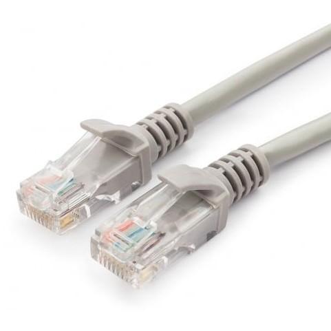 Cablexpert Патч-корд UTP PP12-1M кат.5, 1м, литой, многожильный (серый)