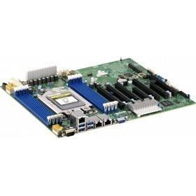 Supermicro MBD-H12SSL-i-B ATX, 8 DIMM slots, 8 SATA3, 2 M.2, 8 SATA3 or 2 NVMe via single SlimSAS x8, 2 Gigabit Ethernet LAN Ports, ASPEED AST2500 BMC graphics, 7 PWM 4-pin Fans OEM