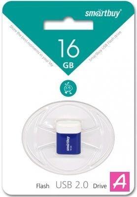 Smartbuy USB Drive 16GB LARA Blue SB16GBLARA-B