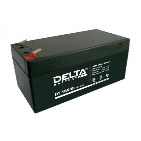Delta DT 12032 (3.2 А\ч, 12В) свинцово- кислотный аккумулятор