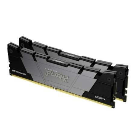 Память оперативная/ Kingston 32GB3200MT/s DDR4 CL16DIMM (Kit of 2)1Gx8 FURY Renegade Black KF432C16RB12K2/32