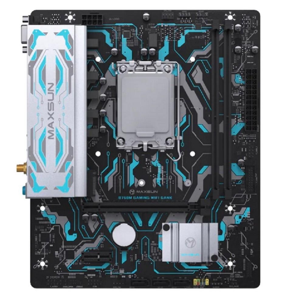 MS-B760M GAMING WIFI GANK V2 (Socket 1700, mATX, 2*DDR5, HDMI+DP, 3*SATA3, 1*M.2, 1xPCI-E x16 /1xPCI-E x4, 4*USB 2.0, 2*USB 3.2 GEN 2, LAN 1*1G,  Bluetooth,  Wi-Fi 802.11ax, RTL)
