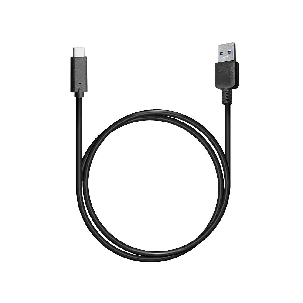 Bion Кабель  USB 3.0 AM to Type-C cable (AM/CM), 1 m, black. 5 Гбит/с .  3A (36W) [BXP-CCP-USB3-AMCM-1M-B]
