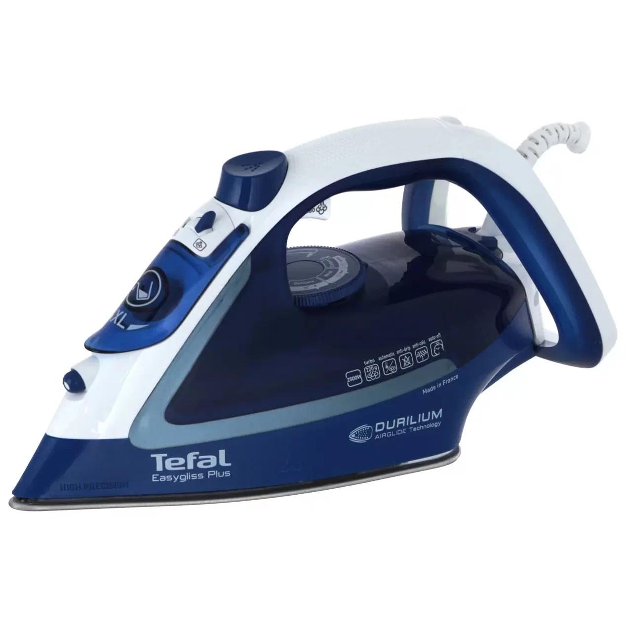 TEFAL FV5735E0 Утюг, 2500Вт, 220г, синий