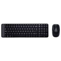 920-003169 Logitech Клавиатура + мышь Wireless Combo MK220 Black USB