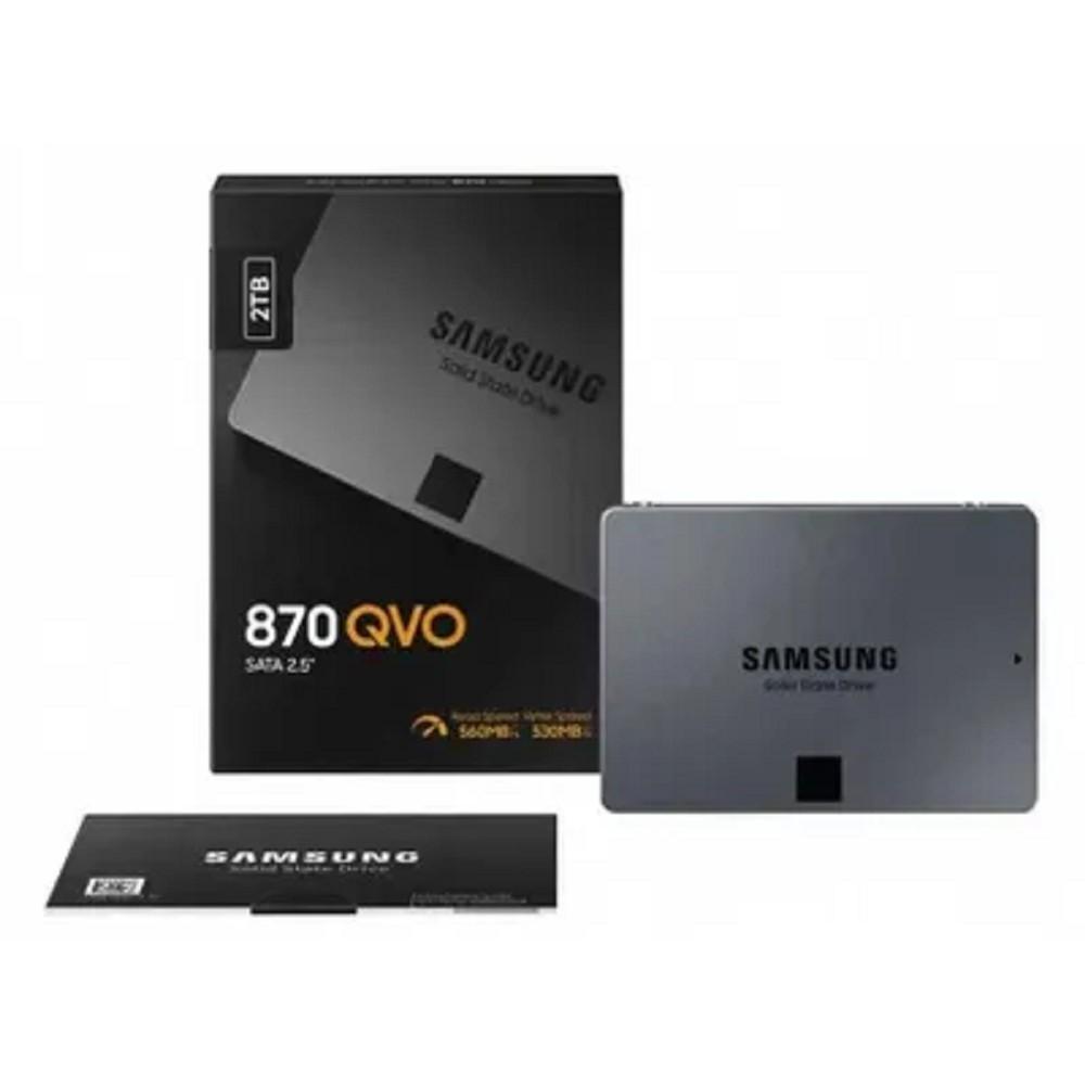 Samsung SSD 2Tb 870 QVO Series MZ-77Q2T0BW {SATA3.0, 7mm,  V-NAND 4-bit MLC, MKX}