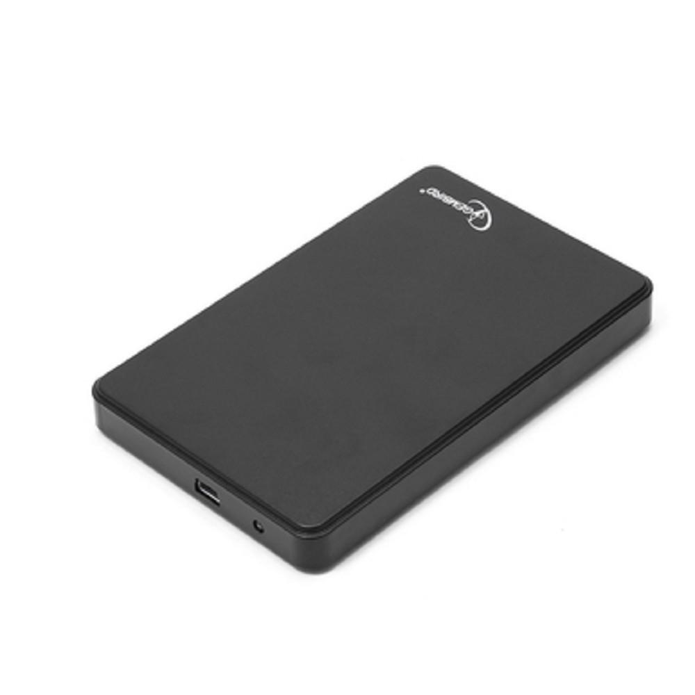 Gembird EE2-U2S-40P Внешний корпус 2.5" Gembird EE2-U2S-40P, черный, USB 2.0, SATA, пластик