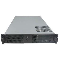 Exegate EX264269RUS Серверный корпус Exegate Pro 2U390-04 <RM 19",  высота 2U, глубина 390, без БП, USB>