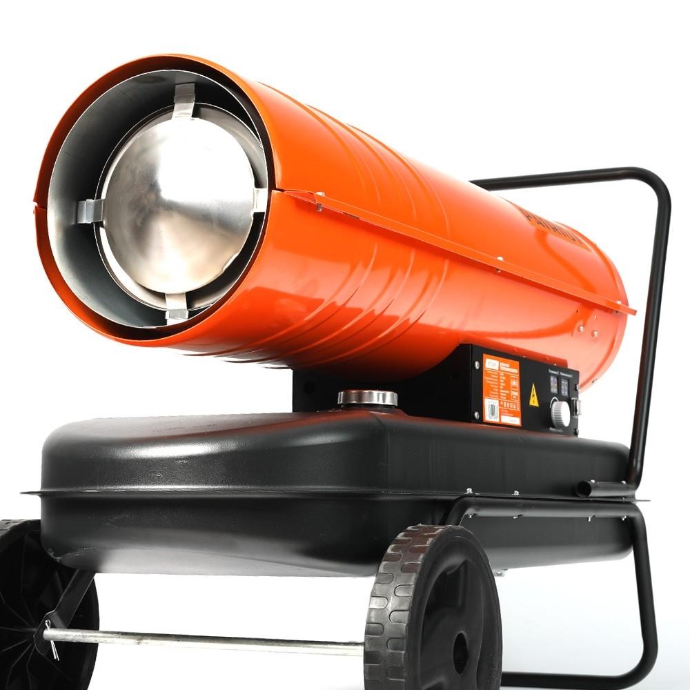Калорифер дизельный PATRIOT DTC 629 [633703063] {Тепл. мощн.: 62 кВт; Мощн.эл.двиг.: 285 Вт - 220 Вольт;  Тип топлива: дизель/керосин; Расход: 5,95 кг/час; Объем бака: 45 л;  Поток воздуха: 1500 м?/ч;