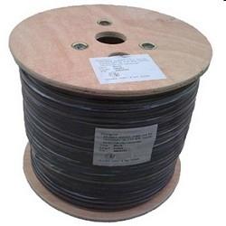 Кабель NEOMAX [NM10041] U/UTP cat.5e 4 пары (305 м) 0.50 мм (24 AWG) Медь, стальной трос 2.0мм, внешний PE, черный
