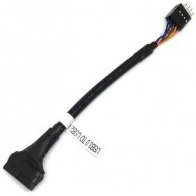 Espada Переходник USB 3.0 (внутр.) - USB 2.0 (внутр.) (10pinMto20pinF) (41275)