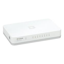 D-Link DGS-1008A/E1A Неуправляемый коммутатор с 8 портами 10/100/1000 Base-T и функцией энергосбережения