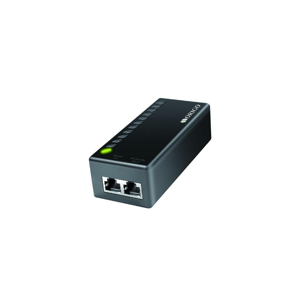 ORIGO OPE301GI/30W/A1A Гигабитный инжектор PoE+ 802.3af/at, 30 Вт, 54В DC