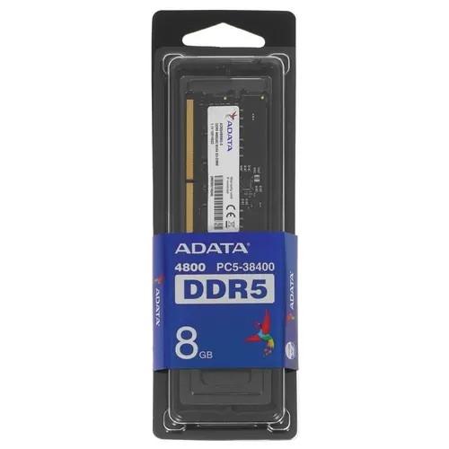 DDR5 ADATA 8GB DDR5-4800 AD5S48008G-S, CL40, 1.1V SO-DIMM