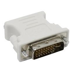 ORIENT Переходник C393N (W), DVI-I M (24+5) -> VGA 15F, позолоч.разъемы, белый {29764}
