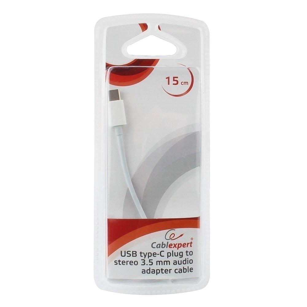 Cablexpert Переходник USB, USB Type-C/Jack3.5F, блистер (CCA-UC3.5F-01-W)