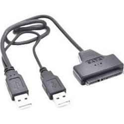 ORIENT Адаптер  UHD-300, USB 2.0 to SATA SSD & HDD 2.5", двойной USB кабель