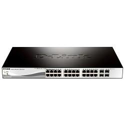 D-Link DGS-1210-28/ME/A2B Управляемый коммутатор 2 уровня с 24 портами 10/100/1000Base-T и 4 портами 1000Base-X SFP (от DGS-1210-28/ME/A2A отличается комплектом поставки)