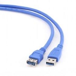 Gembird PRO CCP-USB3-AMAF-6, USB 3.0 кабель удлинительный 1.8м AM/AF  позол. контакты, пакет
