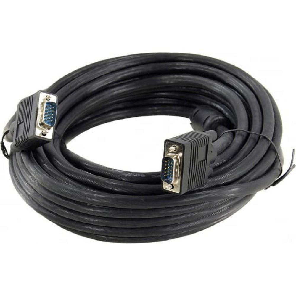 5bites APC-133-100 Кабель  VGA сигнальный HD15M/HD15M, ферр.кольца, 10м.