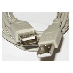 Gembird PRO CCF-USB2-AMAF-6 USB 2.0 кабель удлинительный 1.8м AM/AF  позол.конт., фер.кол.,  пакет
