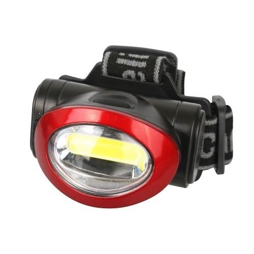 Camelion LED5382   (фонарь налобн, черн., COB, 4 реж, 3XLR03 в компл, пласт, откр. блист)