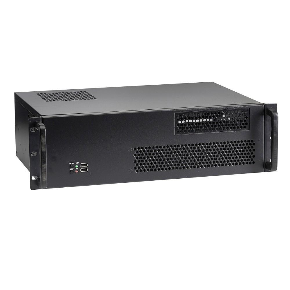 Exegate EX279706RUS Серверный корпус Exegate Pro 3U330-02 <RM 19",  высота 3U, глубина 330, без БП, USB>