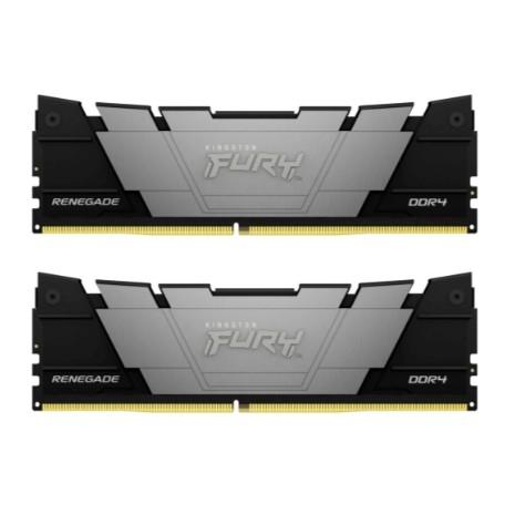 Память оперативная/ Kingston 32GB3200MT/s DDR4 CL16DIMM (Kit of 2)1Gx8 FURY Renegade Black KF432C16RB12K2/32