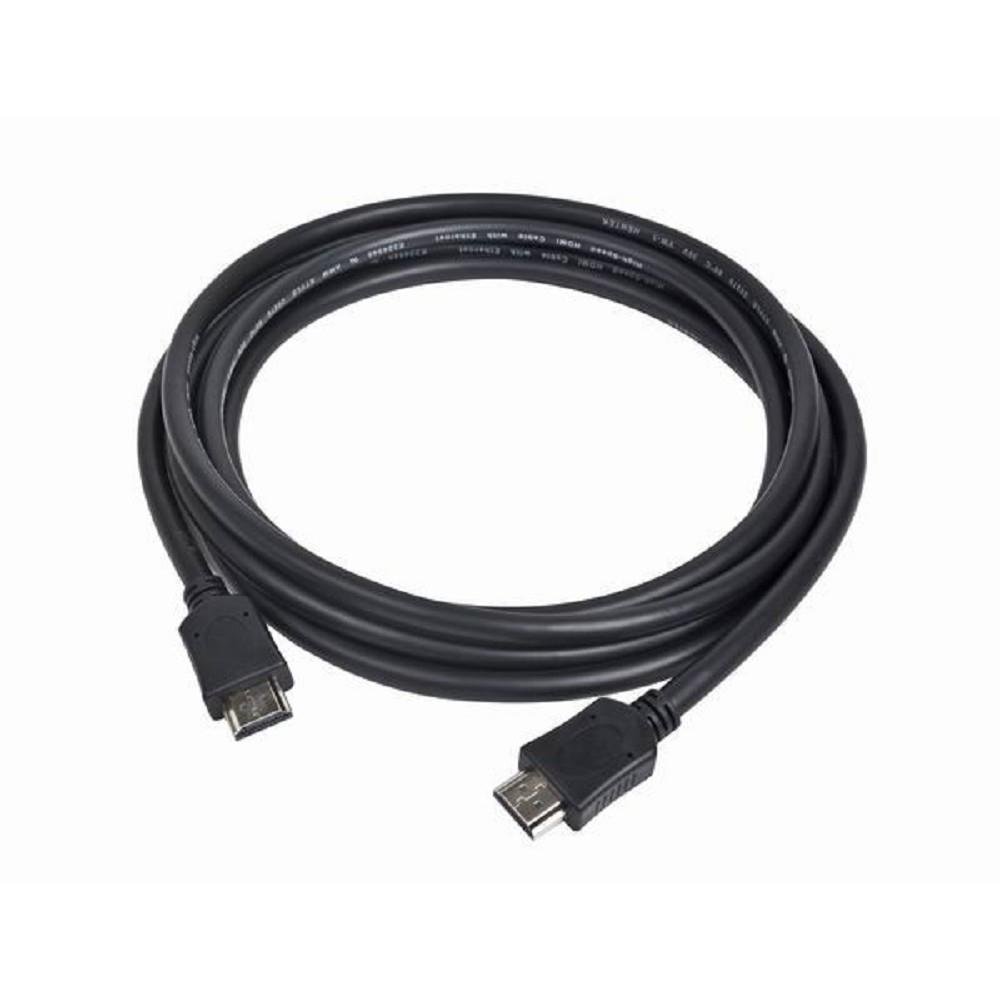Кабель HDMI Gembird, 20м, v1.4, 19M/19M, черный, позол.раз., экран, пакет, [CC-HDMI4-20M]