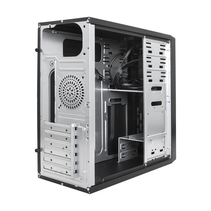 Exegate EX292999RUS Корпус Miditower ExeGate CP-606U-AB600 (ATX, AB600 с вент. 8см, 1*USB+1*USB3.0, аудио)