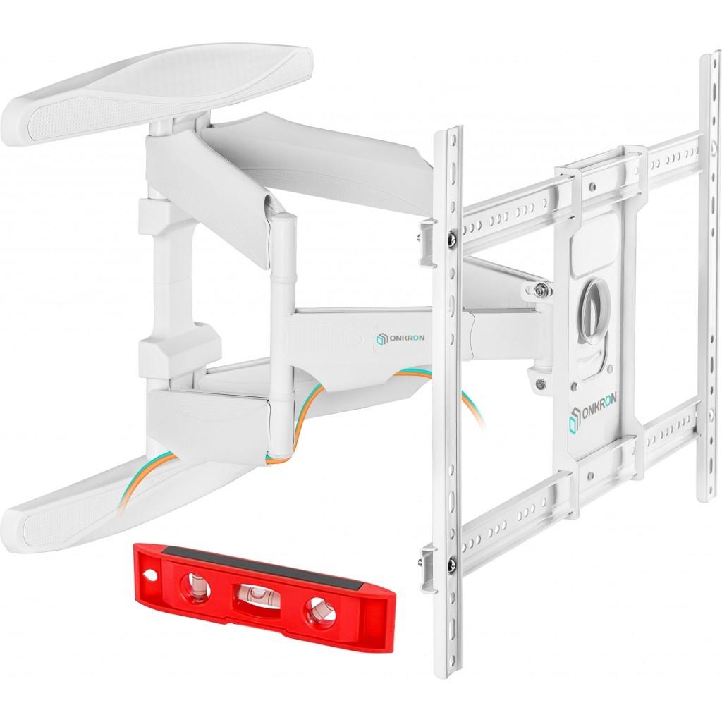 ONKRON M6L белый Для телевизоров диагональю 40"-70" Максимальная нагрузка: 45,5 кг VESA: 200x100, 200x200, 200x300, 200x400, 300x100, 300x200, 300x300, 300x400, 400x200, 400x300, 400x400, 500x400, 600