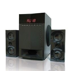 Dialog Progressive AP-230 BLACK {акустические колонки 2.1, 35W+2*15W RMS, Bluetooth, USB+SD reader}