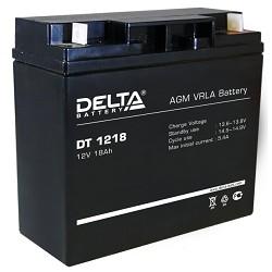 Delta DT 1218 (18 А\ч, 12В) свинцово- кислотный аккумулятор