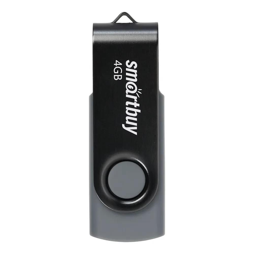 Smartbuy USB Drive 4GB Twist Black (SB004GB2TWK)