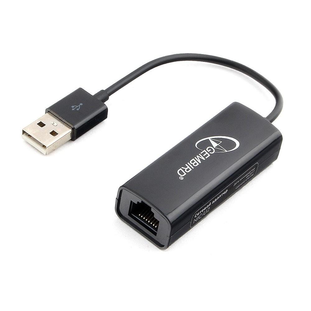 Gembird Сетевой адаптер Ethernet USB 2.0 - Fast Ethernet adapter (NIC-U2)