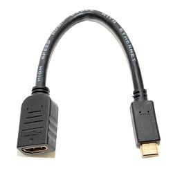 5bites BC-HDC2A1 Кабель-5bites Адаптер HDMI F / mini HDMI M 1.4B, зол.разъемы