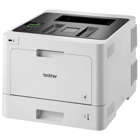 Brother HL-L8260CDW Принтер, A4, цветной лазерный, 31 стр/мин, 256Мб, дуплекс, GigaLAN, WiFi, USB (старт.картриджи 3000/1800стр) (HLL8260CDWR1)