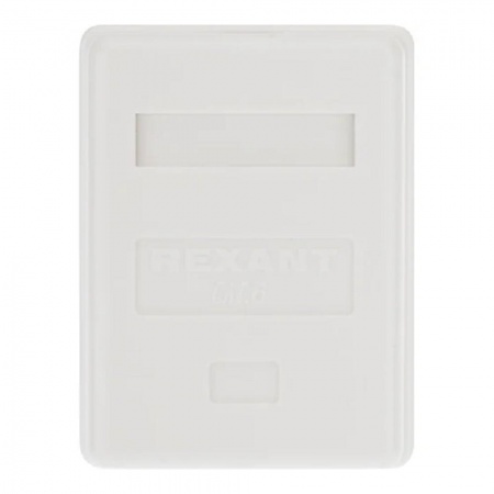 Rexant (03-0132) Розетка компьютерная внешняя, 1-порт RJ-45 (8P8C), UTP CAT 6