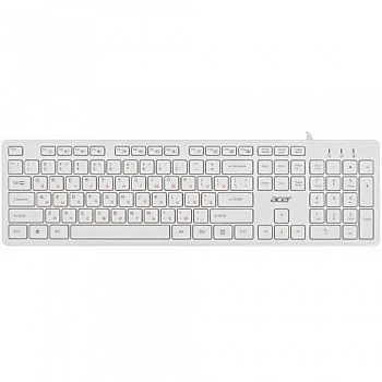 Acer OKW123 белый USB (ZL.KBDEE.00D)