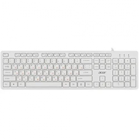 Acer OKW123 белый USB (ZL.KBDEE.00D)