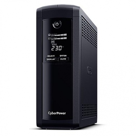 UPS CyberPower VP1200EILCD {1200VA/720W USB/RS-232/RJ11/45  (4 + 4 IEC С13)}