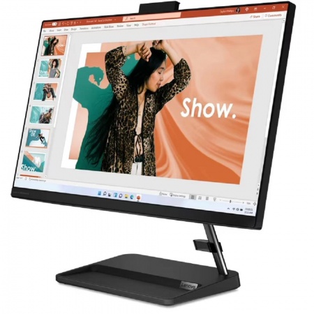 Lenovo IdeaCentre 3 24IAP7 [F0GH011YRU] Black 23.8" {FHD i5-12450H(2Ghz)/16Gb/512Gb SSD/DOS/k+m}