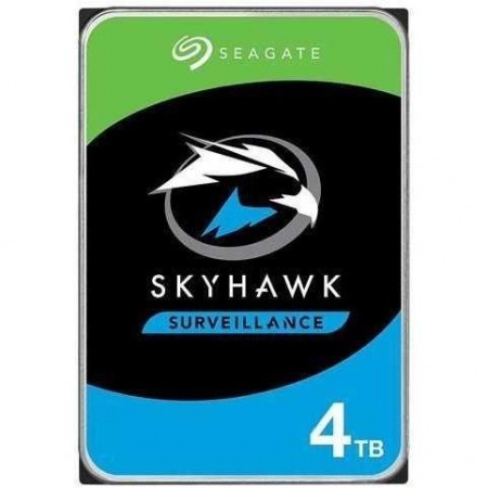 4TB Seagate Skyhawk (ST4000VX013) {Serial ATA III, 5900 rpm, 256mb, для видеонаблюдения}