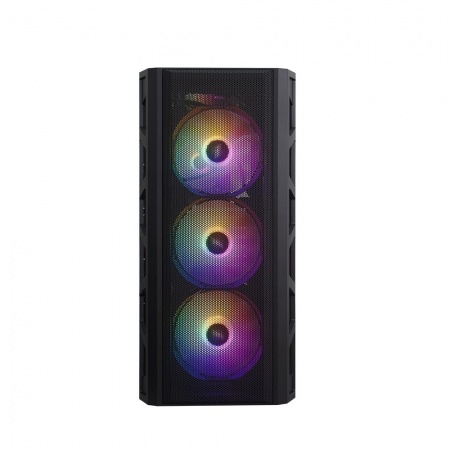 1STPLAYER FIREBASE XP-E / E-ATX, TG / 4x120mm LED fans inc. / XP-E-4F1