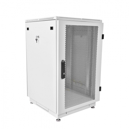 ЦМО Шкаф телекоммуникационный напольный 18U (600x800) дверь перфорированная (ШТК-М-18.6.8-4ААА) (2 коробки)