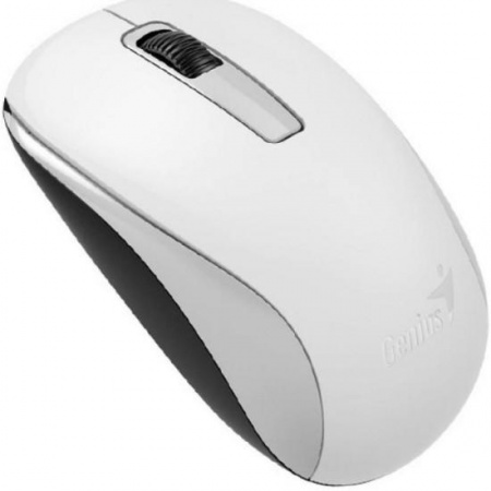 Genius Мышь NX-7005 White { оптическая, 800/1200/1600 dpi, радио 2,4 Ггц, 1хАА, USB} [31030127102/31030017401]