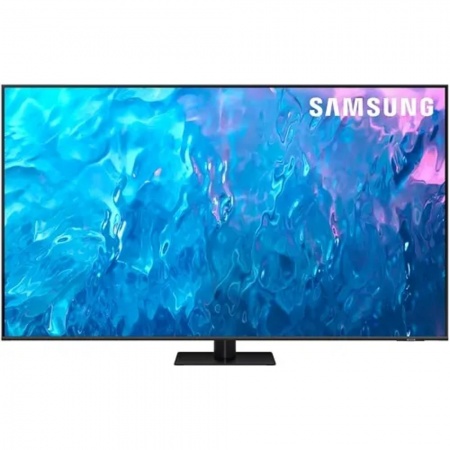 Samsung 55" QE55Q70CAUXRU Series 7 серый/черный {Ultra HD 100Hz DVB-T DVB-T2 DVB-C DVB-S DVB-S2 USB WiFi Smart TV}