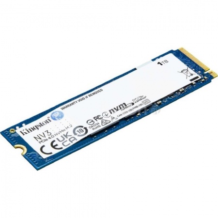 Kingston SSD NV3, 1000GB, M.2(22x80mm), NVMe, PCIe 4.0 x4, 3D TLC SNV3S/1000G